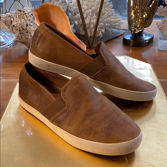Frye Shoes - Worn once! Frye slip-on sneakers